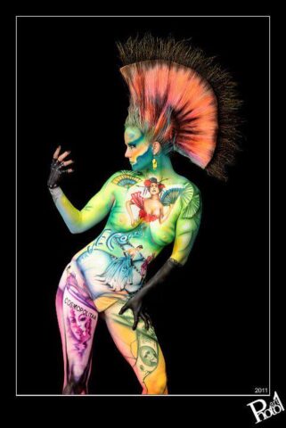 World Bodypainting Festival 2011 - Melanie Hill