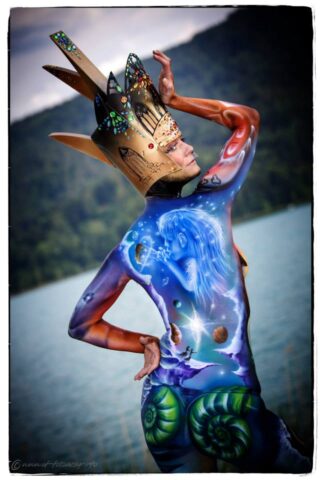 World Bodypainting Festival 2013- Melanie Hill