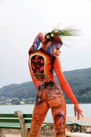 World Bodypainting Festival 2011 - Melanie Hill