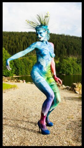 Bodypainting Tittisee - Melanie Hill