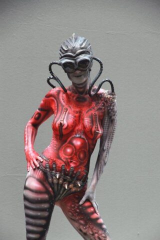Bodypaining Promo Senyo - Melanie Hill