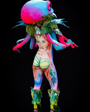 Bodypainting Event am Beach Sömmerda 2024 - Melanie Hill