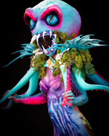 Bodypainting Event am Beach Sömmerda 2024 - Melanie Hill