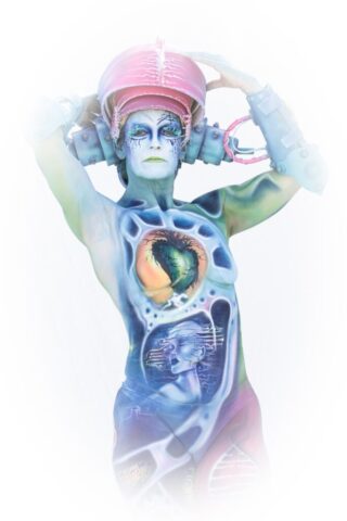 Bodypainting am Beach Sömmerda 2025 - Melanie Hill