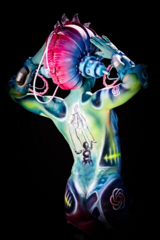 Bodypainting am Beach Sömmerda 2025 - Melanie Hill