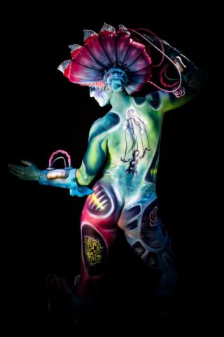 Bodypainting am Beach Sömmerda 2025 - Melanie Hill