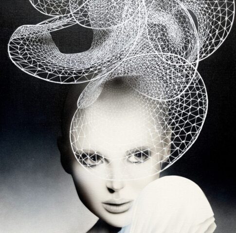 Haute Couture - Airbrush on Canvas 50x50 cm - Melanie Hill