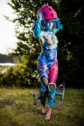 Bodypainting Event am Beach Sömmerda 2025 - Melanie Hill